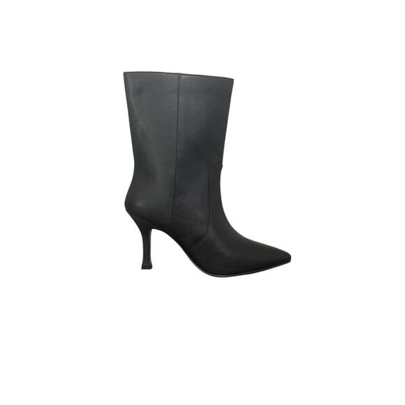 NIB! Lisa Vicky Arthaul Pointed Toe Leather Heeled Bootie - Size 8.5 - Picture 6 of 11